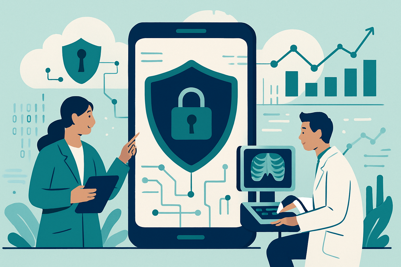 Cybersécurité de l'imagerie médicale mobile